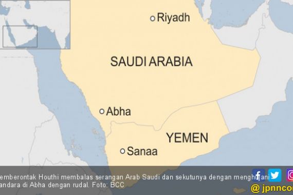 Luncurkan 2 Drone Bermuatan Peledak, Houthi Serang Pangkalan Udara Raja Khalid di Arab Saudi - JPNN.COM