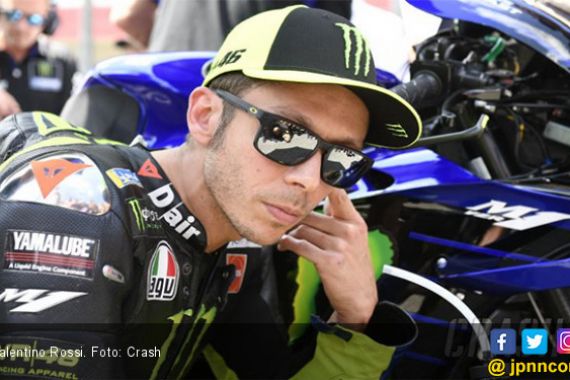 Detik-Detik Rossi Bikin Kesal Marquez di Kualifikasi MotoGP San Marino - JPNN.COM