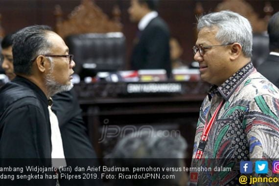 KPU Bakal Jawab Persoalan Status Ma'ruf Amin di Sidang Sengketa Pilpres 2019 Hari Ini - JPNN.COM
