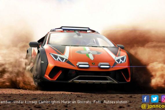 Lamborghini Berniat Menciptakan Sports Car Piawai Bermain Lumpur - JPNN.COM