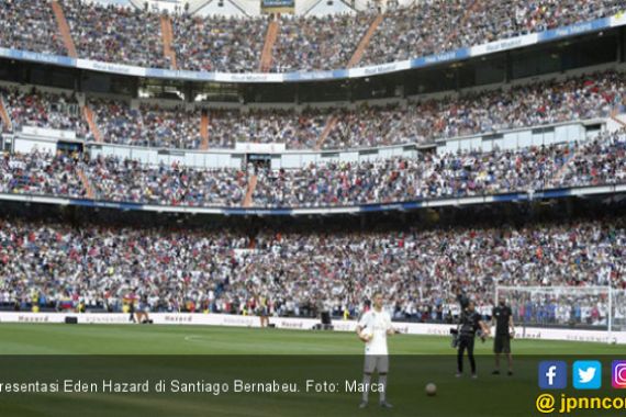 Presentasi Eden Hazard Lebih Ramai Ketimbang Laga Real Madrid Vs Real Betis - JPNN.COM