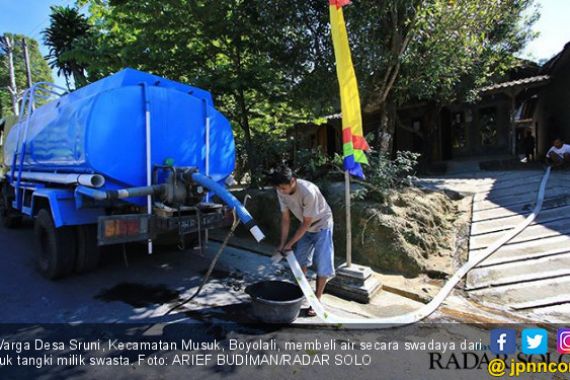 Warga Lereng Merapi Dilanda Kekeringan - JPNN.COM