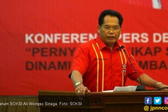 Ali Wongso: SOKSI Dukung Sikap Jokowi soal Amendemen UUD 1945 - JPNN.COM