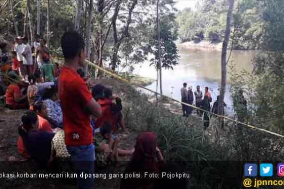 Pencari Ikan di Sungai Brantas Hilang Tenggelam - JPNN.COM