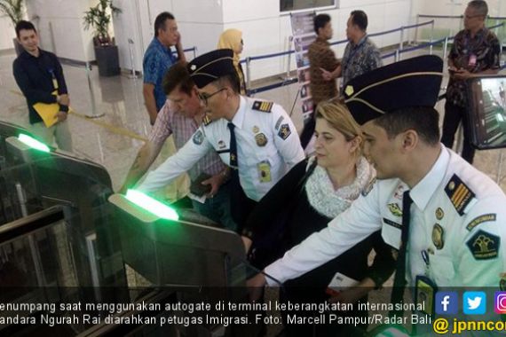Supercanggih, Autogate Bandara Ngurah Rai Bisa Deteksi WNA Overstay - JPNN.COM