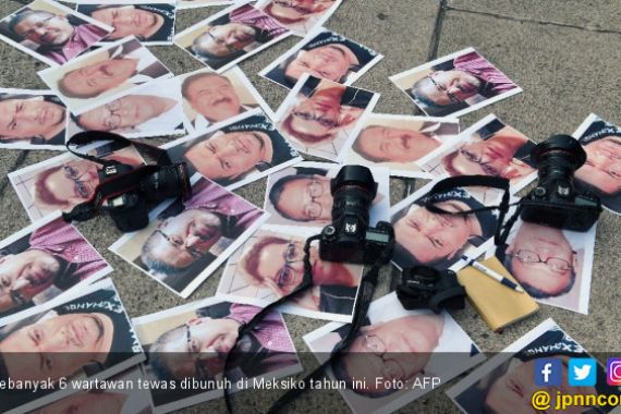 6 Bulan, 6 Wartawan Dibunuh di Meksiko - JPNN.COM
