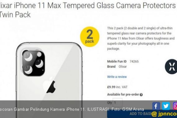 Terkuak, iPhone 11 Bakal Dibekali Tiga Kamera Belakang - JPNN.COM