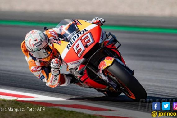 MotoGP 2019: Marc Marquez Beber Kesulitan Taklukkan Sirkuit Assen - JPNN.COM