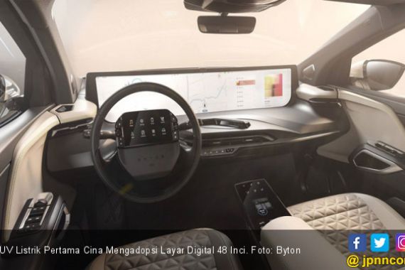 SUV Listrik Pertama Cina Mengadopsi Layar Digital 48 Inci - JPNN.COM