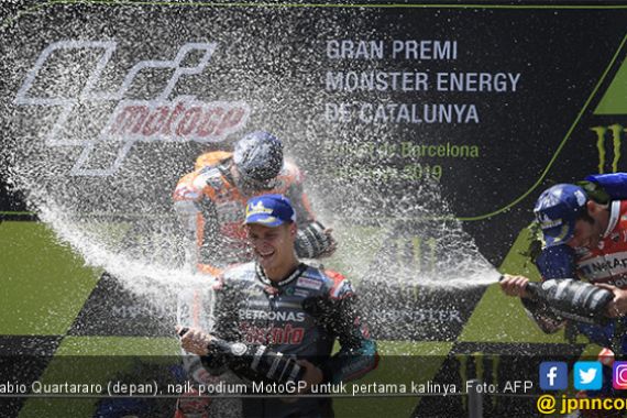 Ada Kecelakaan Terburuk Sepanjang MotoGP Musim Ini, Jangan Lupa! Fabio Quartararo Meraih Podium Perdana - JPNN.COM