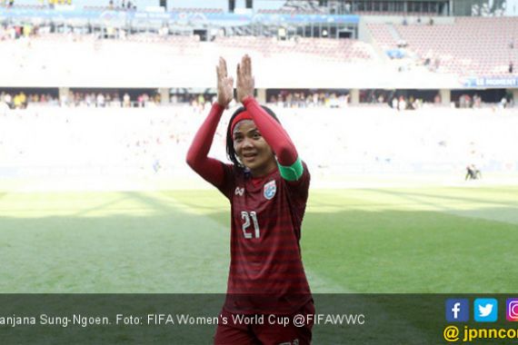 Lihat Gol Pertama Thailand di Piala Dunia Wanita 2019, Mengharukan - JPNN.COM