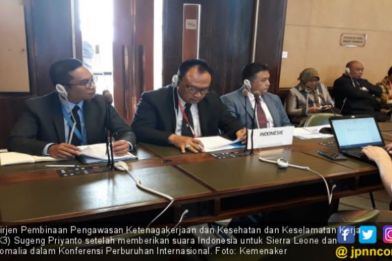 Indonesia Dukung Sierra Leone dan Somalia Kembali Dapatkan Hak Suara di ILO - JPNN.COM