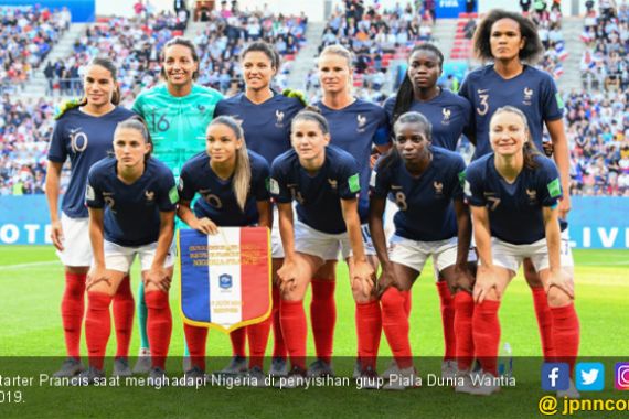Prancis dan Jerman Tembus 16 Besar Piala Dunia Wanita 2019 dengan Rekor Sempurna - JPNN.COM