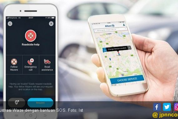 Waze dan Allianz Perluas Bantuan SOS di 6 Negara Asia - JPNN.COM