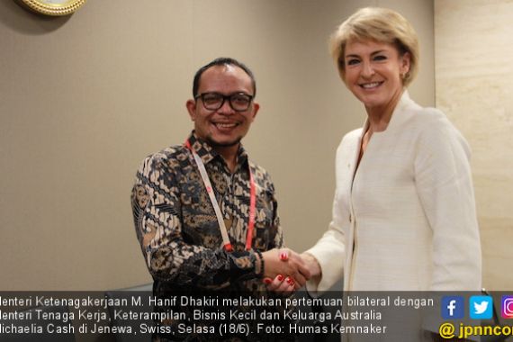 Menaker Australia Puji Dialog Sosial di Indonesia - JPNN.COM