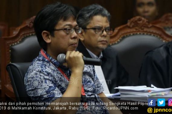 Di Sidang Sengketa Pilpres, Saksi 02 Bicara soal Situng KPU - JPNN.COM