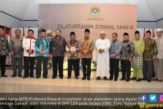 Gelar Silaturahmi Syawal, Pimpinan MPR dan LDII Menyatukan Elemen Bangsa - JPNN.COM