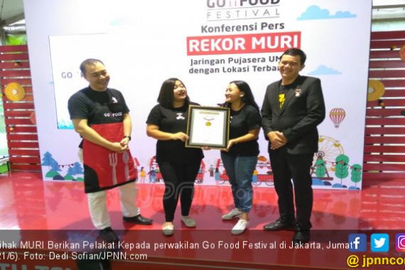 Go Food Festival Diganjar Rekor MURI Sebagai Jaringan Pujasera UMKM Terbanyak di Indonesia - JPNN.COM