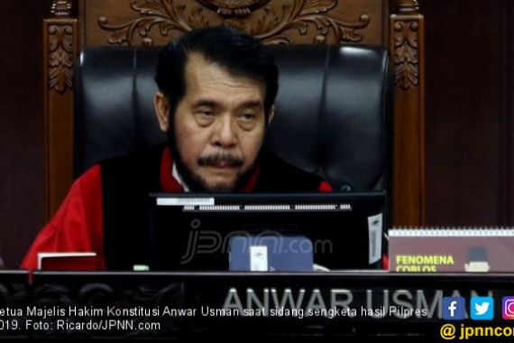 Ketua MK Anwar Usman Menghilang, Satu Jam Kemudian.. - JPNN.COM