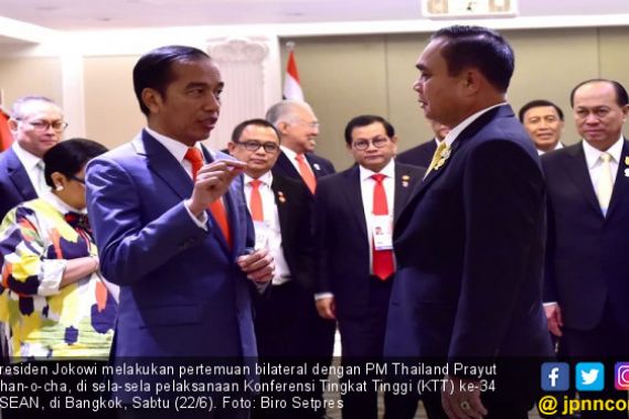 Jokowi Gelar Pertemuan Bilateral dengan PM Thailand, 3 Isu Ini yang Dibicarakan - JPNN.COM