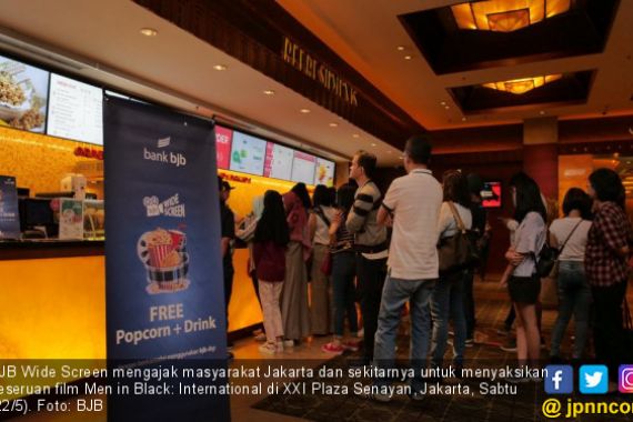 BJB Wide Screen Gebrak Jakarta via Men in Black: International - JPNN.COM