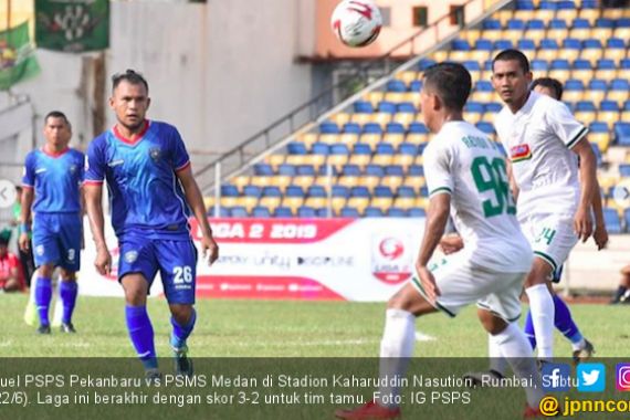 PSMS Medan Sukses Raih Poin Penuh di Markas PSPS Pekanbaru - JPNN.COM