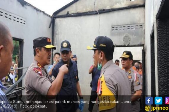 Pengusaha Asal Jakarta Ditangkap Terkait Kebakaran Pabrik Mancis di Langkat - JPNN.COM