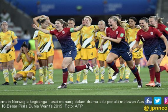 Norwegia dan Jerman Tembus Perempat Final Piala Dunia Wanita 2019 - JPNN.COM