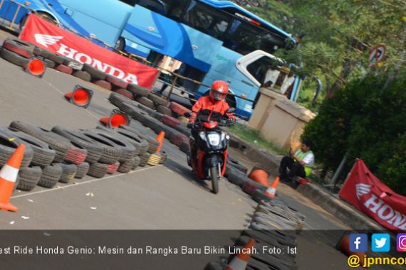 Test Ride Honda Genio: Mesin dan Rangka Baru Bikin Lincah - JPNN.COM