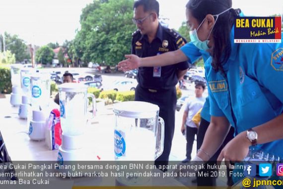 Bea Cukai Bangka Belitung Sukses Mengungkap Tiga Kasus Narkoba - JPNN.COM