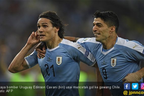 Lihat, Gol Tunggal Cavani Membuat Uruguay jadi Juara Grup C Copa America 2019 - JPNN.COM