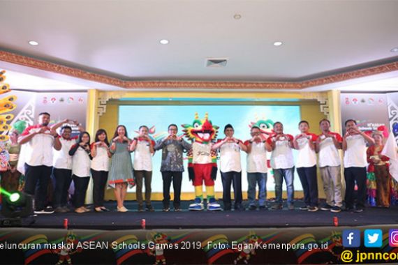 Menpora Luncurkan Logo dan Maskot ASEAN Schools Games 2019 - JPNN.COM