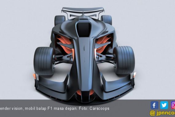 Gambaran Mobil Balap F1 Masa Depan - JPNN.COM