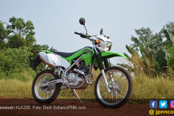 Perbedaan Kawasaki KLX230 di Indonesia dan Amerika Serikat - JPNN.COM
