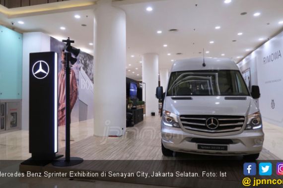 Kenalkan Sprinter ke Masyarakat, Mercedes Benz Gelar Pameran di Senayan City - JPNN.COM