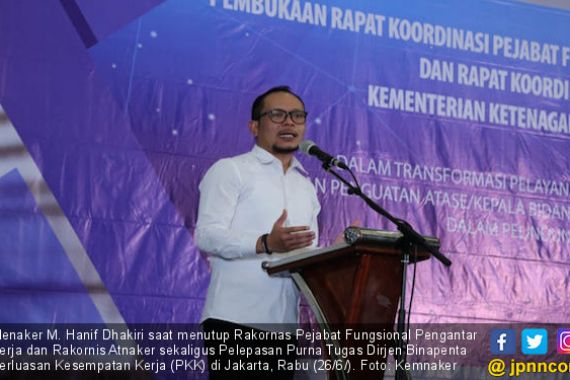 Menaker Minta Pengantar Kerja dan Atnaker Menciptakan Inovasi Layanan Publik - JPNN.COM