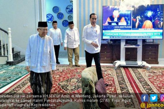 Sidang Putusan MK Belum Kelar, Jokowi Sudah di Halim Perdanakusuma - JPNN.COM