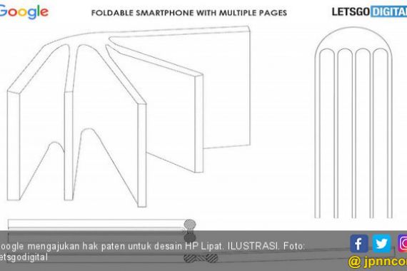 Google Mulai Ajukan Paten Desain HP Lipat - JPNN.COM