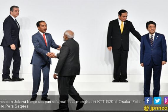 Jokowi Dapat Ucapan Selamat dari Pimpinan Dunia di KTT G20 Osaka - JPNN.COM
