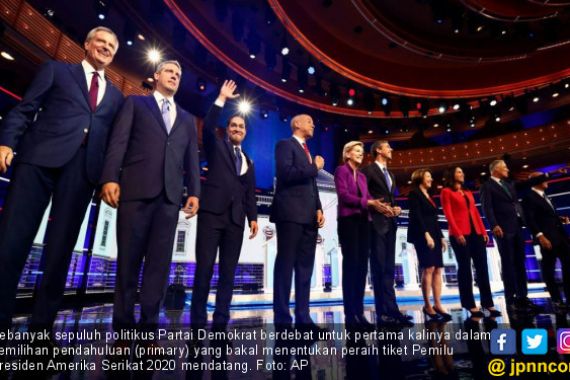 Pilpres AS 2020: Perebutan Tiket Demokrat Dimulai, Dua Kandidat Mencuat - JPNN.COM