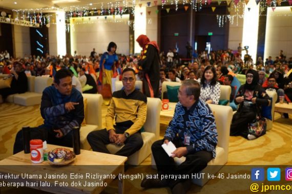 Rayakan HUT ke-46, Jasindo Luncurkan Program Diet Sampah Plastik  - JPNN.COM