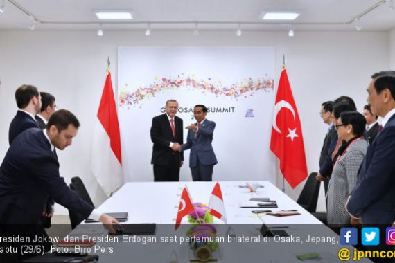 Makin Akrab dengan Jokowi, Erdogan Berencana Kunjungi Indonesia Tahun Depan - JPNN.COM