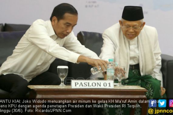 Jokowi Bakal Dilantik untuk Periode Kedua, Kiai Ma'ruf Kebagian Bikin Acara Doa - JPNN.COM
