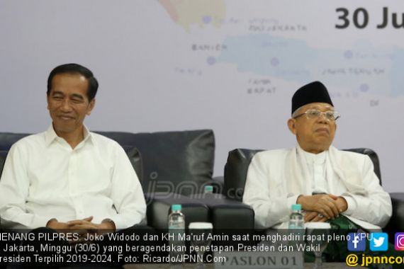 Jokowi - Ma'ruf Dedikasikan Diri Demi Cita-cita Pendiri Bangsa - JPNN.COM