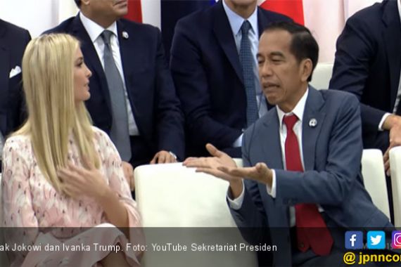 Heboh! Pak Jokowi Bicara Apa ya Sama Ivanka Trump - JPNN.COM