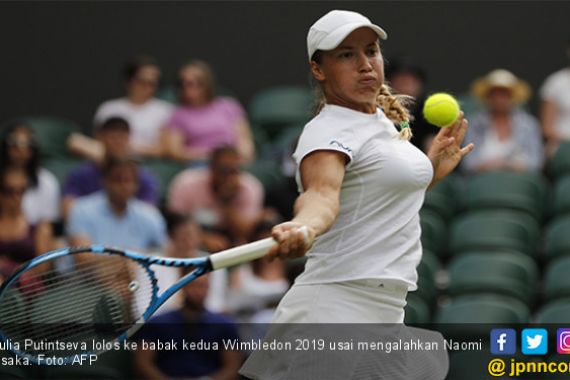 Petenis Kazakhstan Pukul Naomi Osaka di Babak Pertama Wimbledon 2019 - JPNN.COM