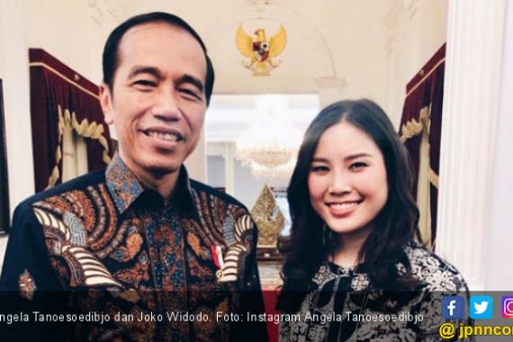 Unggah Foto Bareng Jokowi, Angela Tanoesoedibjo Didoakan Jadi Menteri - JPNN.COM
