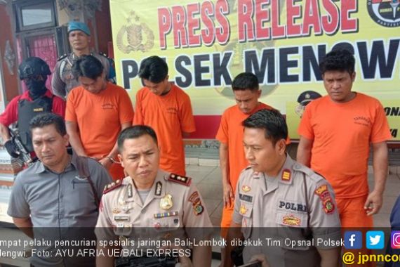 Pelaku Jaringan Curat Bali-Lombok Ditembak Polisi - JPNN.COM