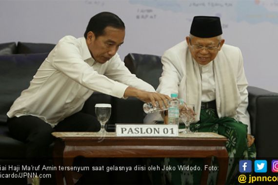 Jokowi Belum Ajak Ma'ruf Amin Bicara soal Jatah Menteri - JPNN.COM