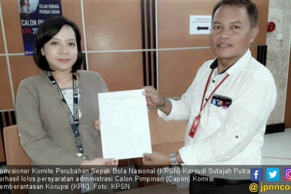 Komisioner KPSN Lolos Administrasi Capim KPK, Suhendra Beri Pesan Penting - JPNN.COM